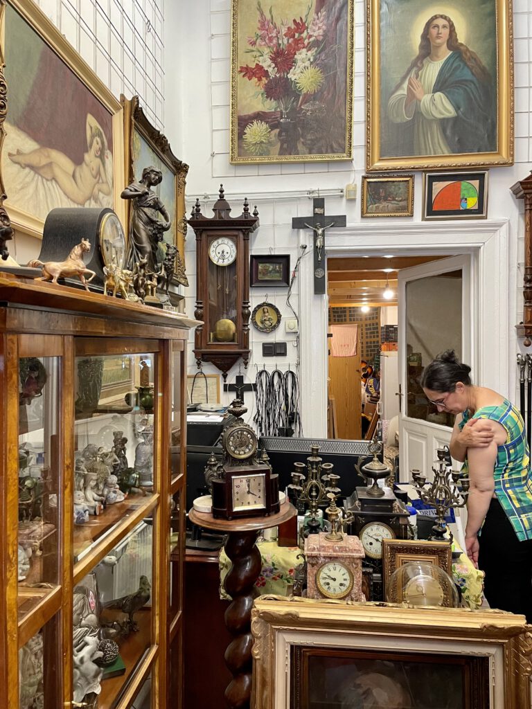 Antiekwinkeltje Boedapest