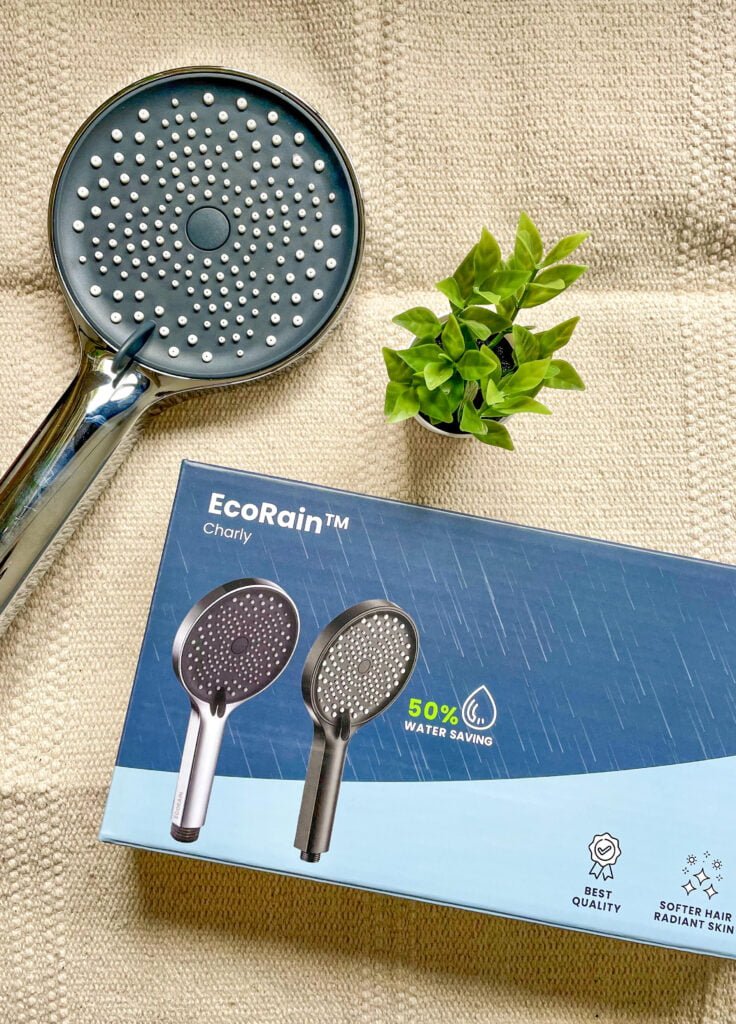 Milieubewuste douchekop