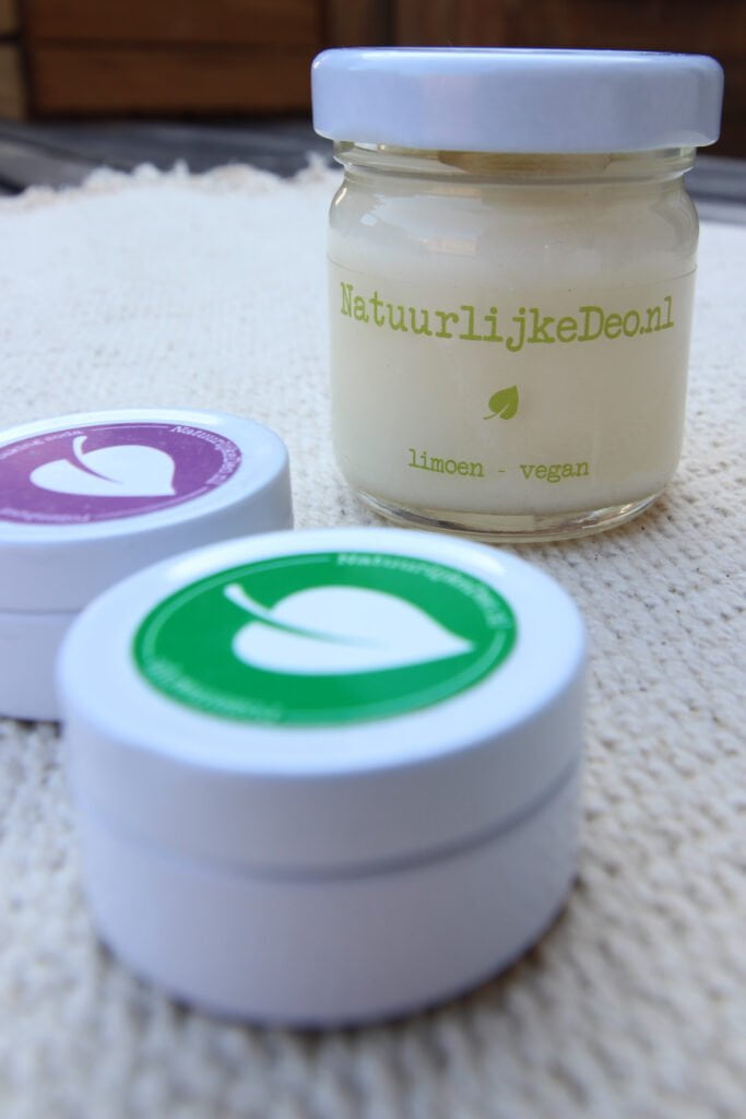 Potjes natuurlijke deodorant