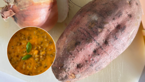 Recept: vegan zoete aardappelsoep voor het hele gezin